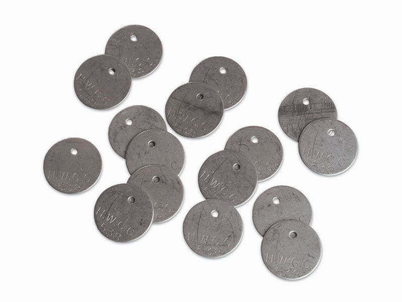 Cremation Identification Tags